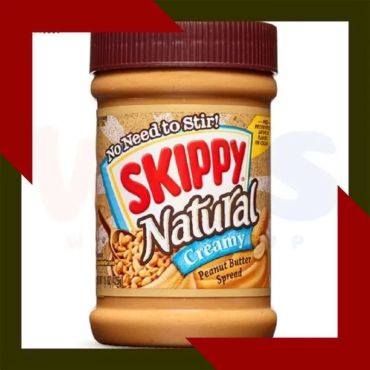 Skippy Natural Creamy Peanut Butter, 425G